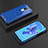 Silikon Schutzhülle Ultra Dünn Tasche Durchsichtig Transparent H08 für Huawei Mate 30 Lite Blau