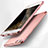 Silikon Schutzhülle Ultra Dünn Tasche Durchsichtig Transparent H09 für Apple iPhone 6 Plus Rosa