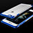 Silikon Schutzhülle Ultra Dünn Tasche Durchsichtig Transparent HC01 für Apple iPhone 6 Blau