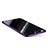 Silikon Schutzhülle Ultra Dünn Tasche Durchsichtig Transparent Q01 für Apple iPhone 8 Plus Violett