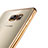 Silikon Schutzhülle Ultra Dünn Tasche Durchsichtig Transparent S01 für Samsung Galaxy S6 Edge+ Plus SM-G928F
