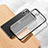 Silikon Schutzhülle Ultra Dünn Tasche Durchsichtig Transparent S02 für Apple iPhone 11 Schwarz