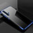Silikon Schutzhülle Ultra Dünn Tasche Durchsichtig Transparent S02 für Huawei Nova 5T Blau