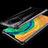 Silikon Schutzhülle Ultra Dünn Tasche Durchsichtig Transparent S03 für Huawei Mate 30 Pro 5G Schwarz