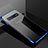 Silikon Schutzhülle Ultra Dünn Tasche Durchsichtig Transparent S03 für Samsung Galaxy S10 5G Blau