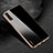 Silikon Schutzhülle Ultra Dünn Tasche Durchsichtig Transparent S04 für Huawei P20 Pro Gold