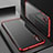 Silikon Schutzhülle Ultra Dünn Tasche Durchsichtig Transparent S05 für Huawei P20 Pro Rot