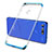 Silikon Schutzhülle Ultra Dünn Tasche Durchsichtig Transparent S06 für Huawei Honor View 20 Blau