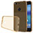 Silikon Schutzhülle Ultra Dünn Tasche Durchsichtig Transparent T02 für Google Pixel Gold