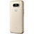 Silikon Schutzhülle Ultra Dünn Tasche Durchsichtig Transparent T02 für LG G5 Gold