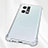 Silikon Schutzhülle Ultra Dünn Tasche Durchsichtig Transparent T02 für Oppo Reno8 4G Klar