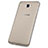 Silikon Schutzhülle Ultra Dünn Tasche Durchsichtig Transparent T02 für Samsung Galaxy On7 (2016) G6100 Grau