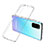 Silikon Schutzhülle Ultra Dünn Tasche Durchsichtig Transparent T02 für Samsung Galaxy S20 5G Klar