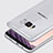 Silikon Schutzhülle Ultra Dünn Tasche Durchsichtig Transparent T02 für Samsung Galaxy S8 Plus Klar