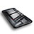 Silikon Schutzhülle Ultra Dünn Tasche Durchsichtig Transparent T02 für Xiaomi Mi 8 Pro Global Version Schwarz