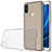 Silikon Schutzhülle Ultra Dünn Tasche Durchsichtig Transparent T02 für Xiaomi Mi A2 Grau