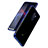 Silikon Schutzhülle Ultra Dünn Tasche Durchsichtig Transparent T02 für Xiaomi Pocophone F1 Blau