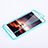 Silikon Schutzhülle Ultra Dünn Tasche Durchsichtig Transparent T02 für Xiaomi Redmi 3 Blau
