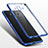 Silikon Schutzhülle Ultra Dünn Tasche Durchsichtig Transparent T03 für Huawei Mate 10 Blau