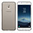 Silikon Schutzhülle Ultra Dünn Tasche Durchsichtig Transparent T03 für Samsung Galaxy C8 C710F Grau