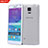 Silikon Schutzhülle Ultra Dünn Tasche Durchsichtig Transparent T03 für Samsung Galaxy Note 4 Duos N9100 Dual SIM Klar