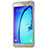 Silikon Schutzhülle Ultra Dünn Tasche Durchsichtig Transparent T03 für Samsung Galaxy On5 G550FY Grau