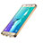 Silikon Schutzhülle Ultra Dünn Tasche Durchsichtig Transparent T03 für Samsung Galaxy S6 Edge+ Plus SM-G928F Gold