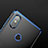 Silikon Schutzhülle Ultra Dünn Tasche Durchsichtig Transparent T03 für Xiaomi Mi Mix 2S Blau
