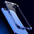 Silikon Schutzhülle Ultra Dünn Tasche Durchsichtig Transparent T04 für Huawei Nova 2 Blau