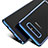 Silikon Schutzhülle Ultra Dünn Tasche Durchsichtig Transparent T05 für Samsung Galaxy Note 8 Duos N950F Blau