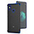 Silikon Schutzhülle Ultra Dünn Tasche Durchsichtig Transparent T05 für Xiaomi Mi A2 Blau