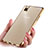 Silikon Schutzhülle Ultra Dünn Tasche Durchsichtig Transparent T06 für Huawei Honor 7i shot X Gold