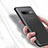 Silikon Schutzhülle Ultra Dünn Tasche Durchsichtig Transparent T06 für Samsung Galaxy S10 Plus Schwarz