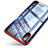 Silikon Schutzhülle Ultra Dünn Tasche Durchsichtig Transparent T06 für Xiaomi Mi 8 Screen Fingerprint Edition Rot