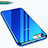 Silikon Schutzhülle Ultra Dünn Tasche Durchsichtig Transparent T07 für Huawei Honor View 10 Blau