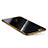 Silikon Schutzhülle Ultra Dünn Tasche Durchsichtig Transparent T08 für Apple iPhone 6 Plus Gold