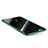 Silikon Schutzhülle Ultra Dünn Tasche Durchsichtig Transparent T08 für Apple iPhone 6 Plus Grün