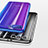 Silikon Schutzhülle Ultra Dünn Tasche Durchsichtig Transparent T08 für Huawei Honor 10 Blau