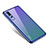 Silikon Schutzhülle Ultra Dünn Tasche Durchsichtig Transparent T08 für Huawei P20 Pro Blau