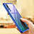Silikon Schutzhülle Ultra Dünn Tasche Durchsichtig Transparent T08 für Huawei P20 Pro Blau