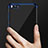 Silikon Schutzhülle Ultra Dünn Tasche Durchsichtig Transparent T08 für Xiaomi Mi Note 3 Blau