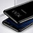 Silikon Schutzhülle Ultra Dünn Tasche Durchsichtig Transparent T17 für Samsung Galaxy S8 Plus Schwarz