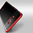 Silikon Schutzhülle Ultra Dünn Tasche Durchsichtig Transparent T18 für Huawei Mate 10 Rot
