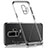 Silikon Schutzhülle Ultra Dünn Tasche Durchsichtig Transparent T18 für Samsung Galaxy S9 Plus Schwarz