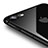 Silikon Schutzhülle Ultra Dünn Tasche Durchsichtig Transparent T19 für Apple iPhone 7 Schwarz