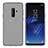 Silikon Schutzhülle Ultra Dünn Tasche Durchsichtig Transparent T20 für Samsung Galaxy S9 Plus Grau Petit
