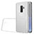 Silikon Schutzhülle Ultra Dünn Tasche Durchsichtig Transparent T20 für Samsung Galaxy S9 Plus Weiß
