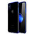 Silikon Schutzhülle Ultra Dünn Tasche Durchsichtig Transparent V02 für Apple iPhone Xs Blau