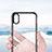 Silikon Schutzhülle Ultra Dünn Tasche Durchsichtig Transparent V04 für Apple iPhone Xs Schwarz