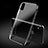 Silikon Schutzhülle Ultra Dünn Tasche Durchsichtig Transparent V12 für Apple iPhone Xs Schwarz